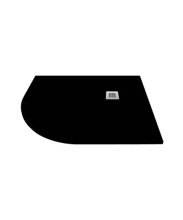 Giorgio2-Offset-Quadrant-Shower-Tray-Black-Slate