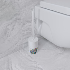 AJ200122 SB Toilet Brush  And  Holder McCoo