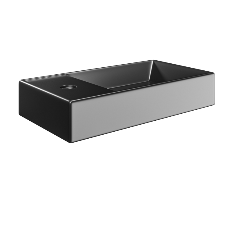 Mozzano Cloakroom Black Basin