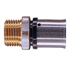 Straight Press To Male Connector