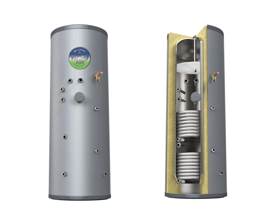 18 FlowCyl Air Twin Coil Solar