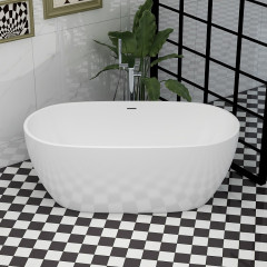 Alma 1500mm Freestanding Bath Front View