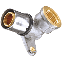 Press Wall Plate Elbow